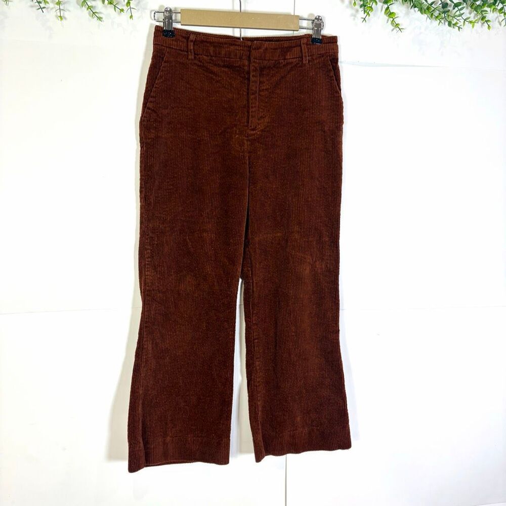 ASTR The Label Corduroy Jasper Pants Womens Medium Maple Wide Leg Crop Flare